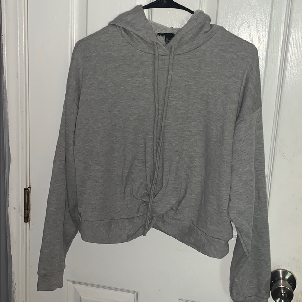 Cropped hoodie